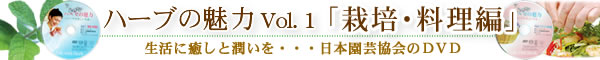 ハーブの魅力Vol.1「栽培・料理編」