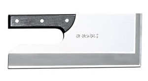 藤次郎 黒積層木柄 そば包丁30cm