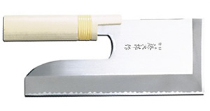 藤次郎 朴木柄 そば包丁24cm