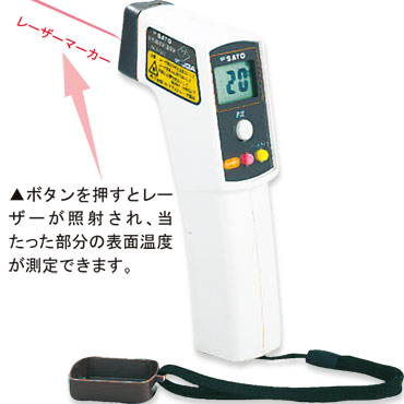 赤外線放射温度計