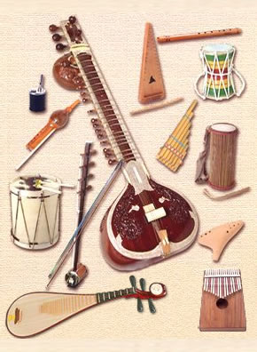 民族楽器イメージ